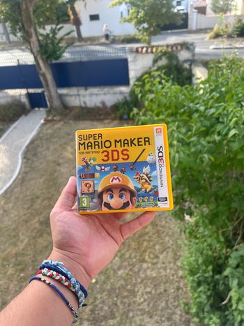 boîte super mario maker 3ds