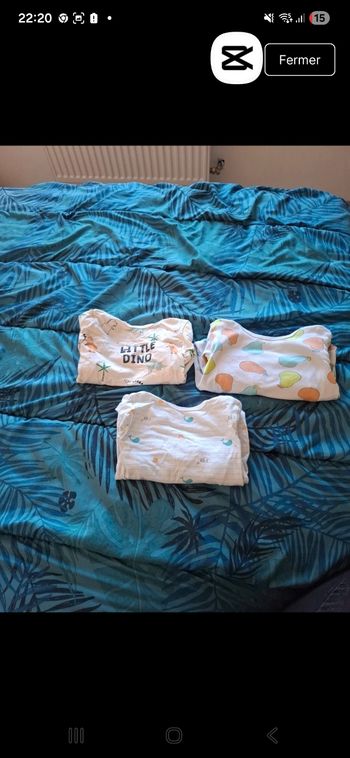 Lot pyjamas été 