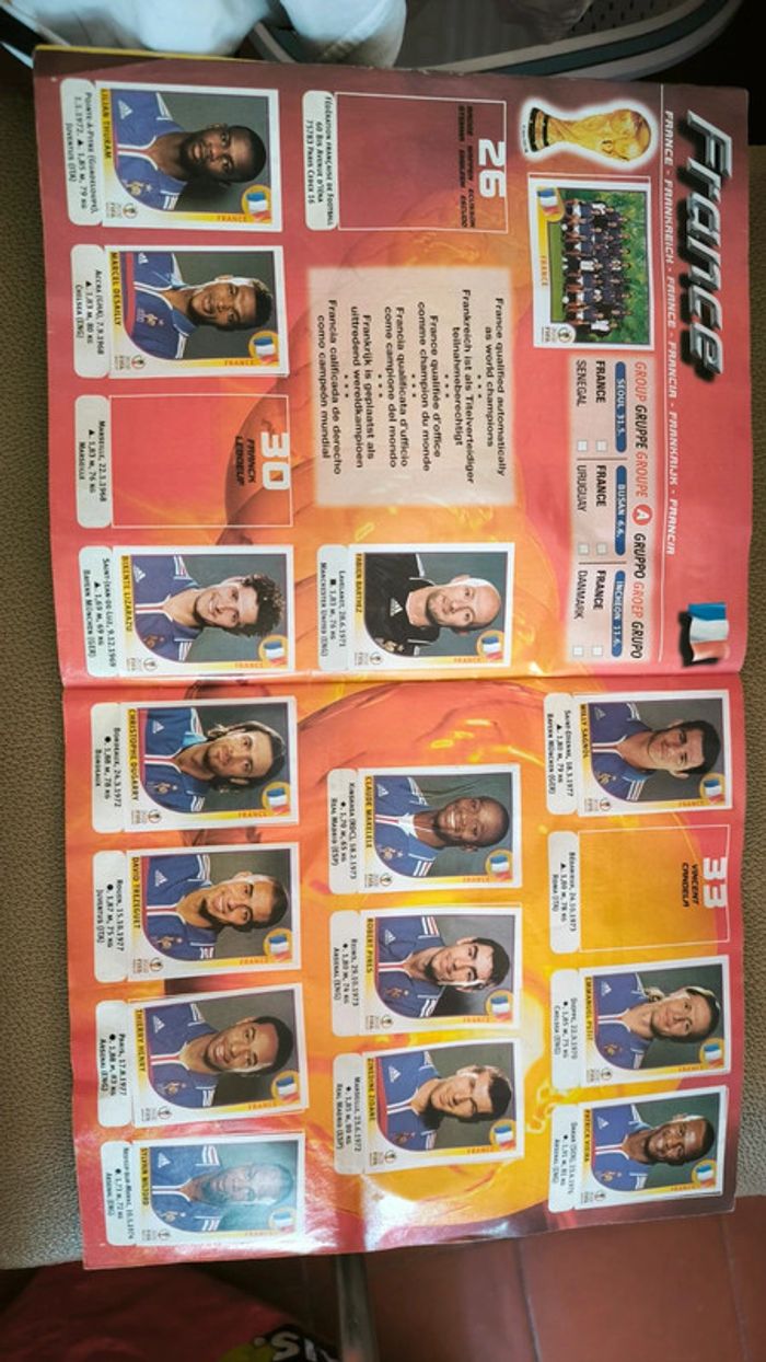 Album panini FIFA World cup 2002 korea japon - photo numéro 3