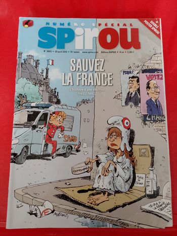 Spirou magazine, n° 3863, avec le supplément, 2012