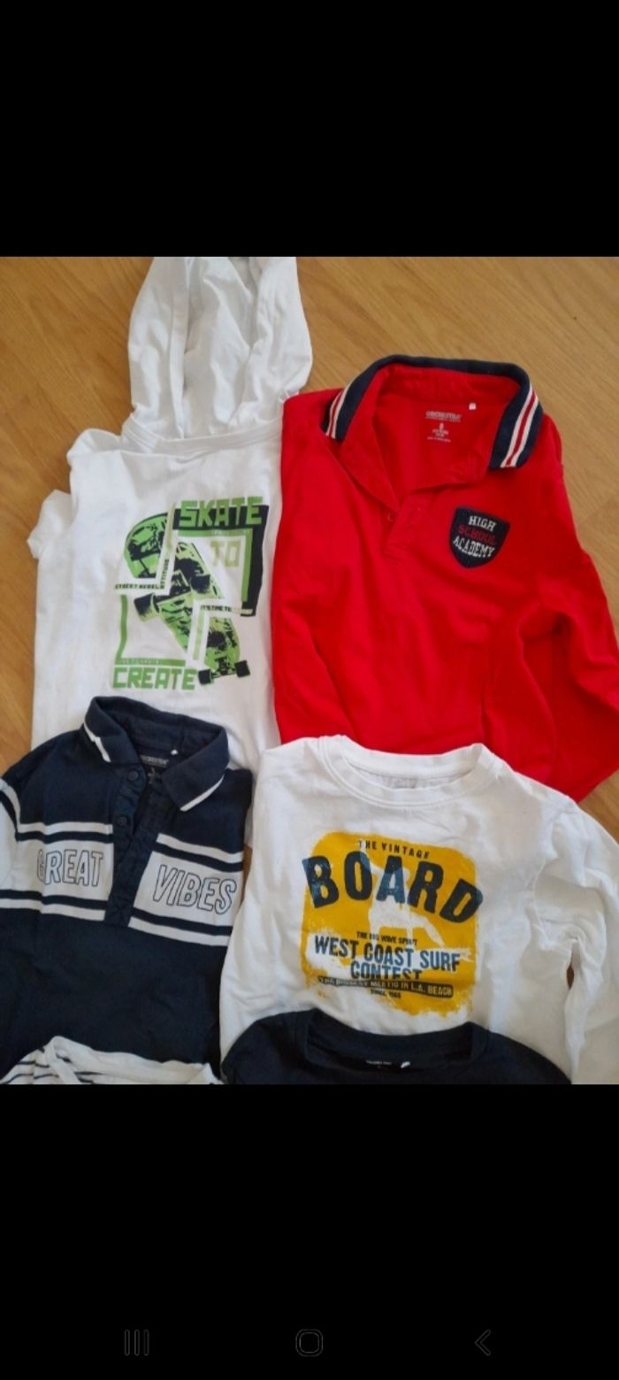 Lot 6 tee-shirt manche longue - photo numéro 3