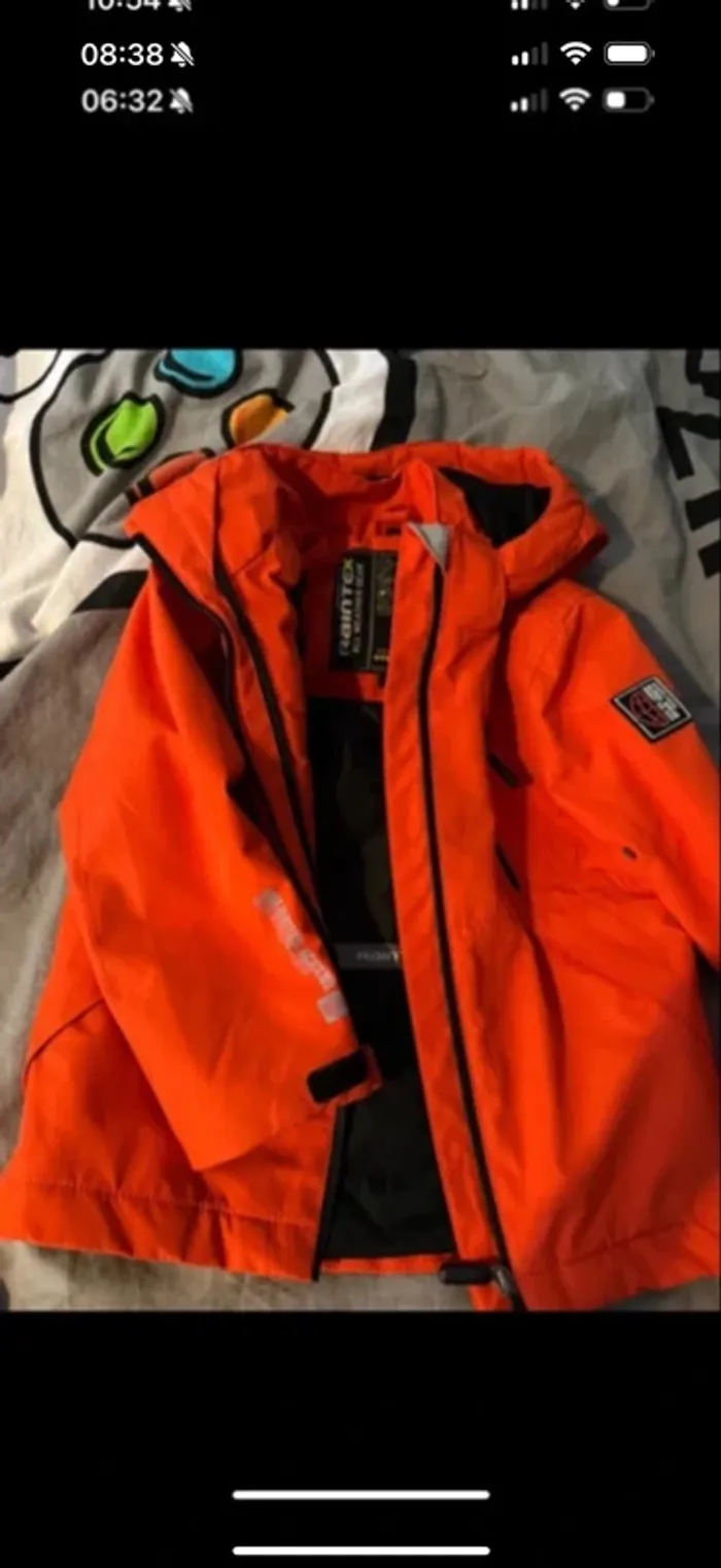 Veste de pluie enfant taille 110 2 en1 - photo numéro 3