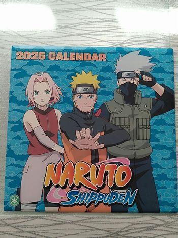 Beau calendrier Naruto 🧡 2025