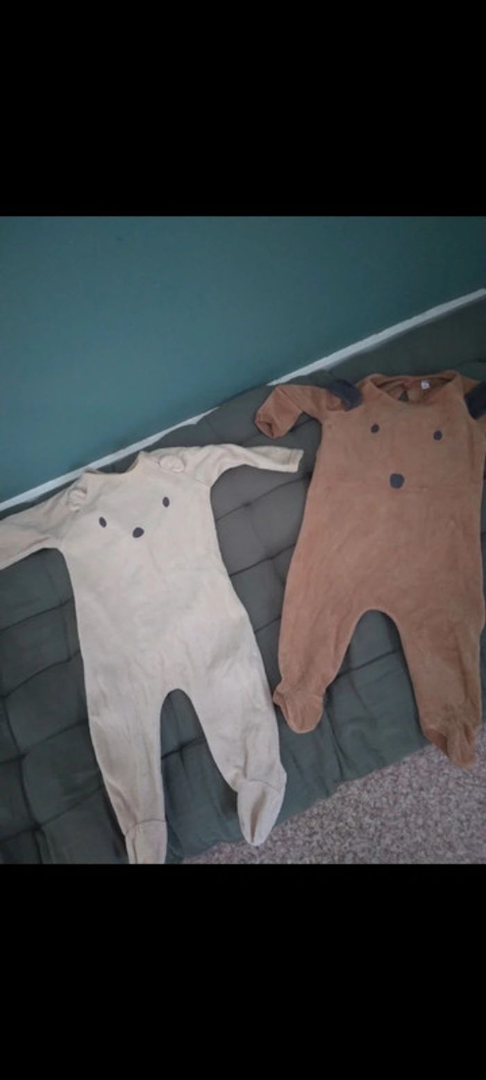 Lot 10 pyjamas 3 mois - photo numéro 3
