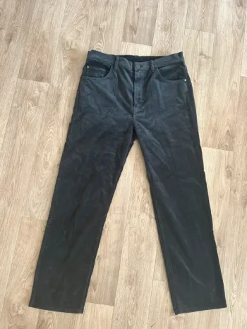 Massimo Dutti, pantalon en velours, gris, taille L/40