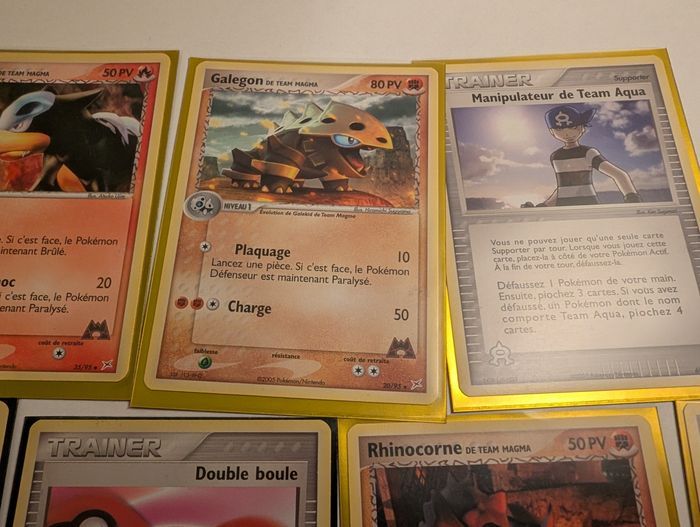 Lot cartes Pokémon anciennes NM - photo numéro 4