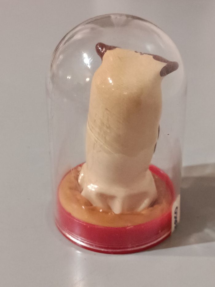 Figurine vintage chouette Rubber Doll - photo numéro 5