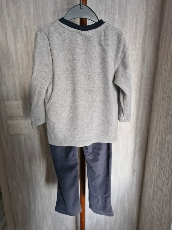 Ensemble pyjama 2 pièces enfant garçon 4 ans Cars Disney Coton Polyester - photo numéro 2
