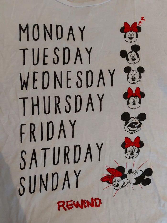 Tee shirt Minnie mickey disney 10 ans - photo numéro 2