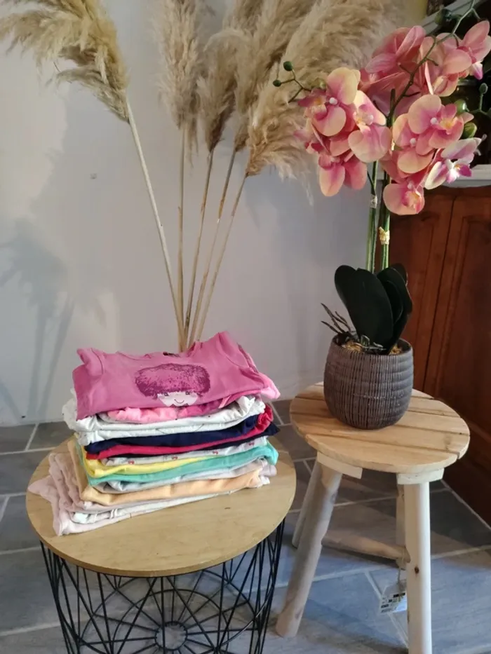 Lot de 18 Tee shirt ML fille 🎀 18 mois