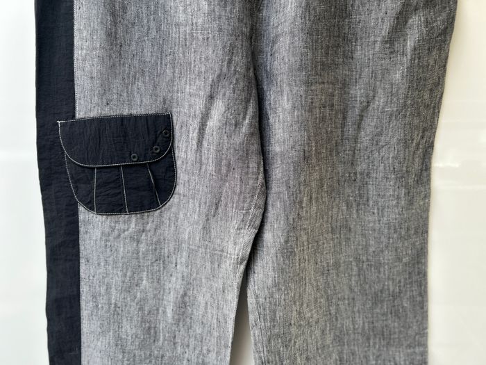 Pantacourt gris Un Point C'est Tout - Taille 44/46 - photo numéro 3