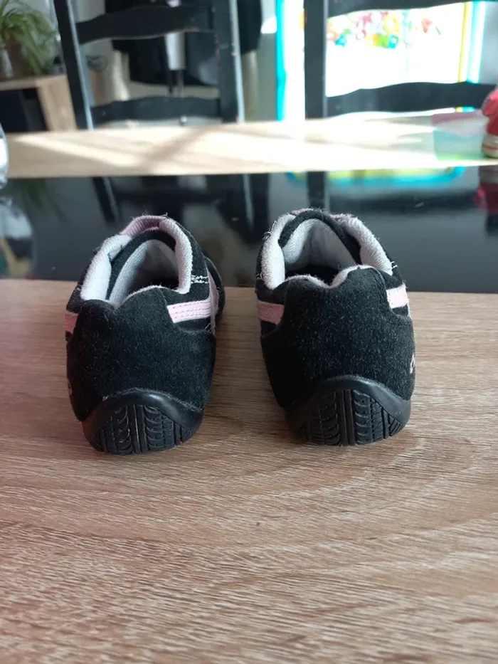 Basket bébé noir et rose T23 - photo numéro 5