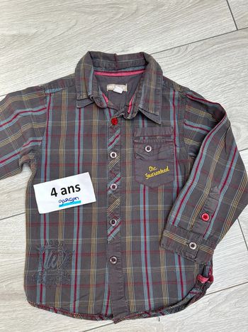 Chemise manches longues