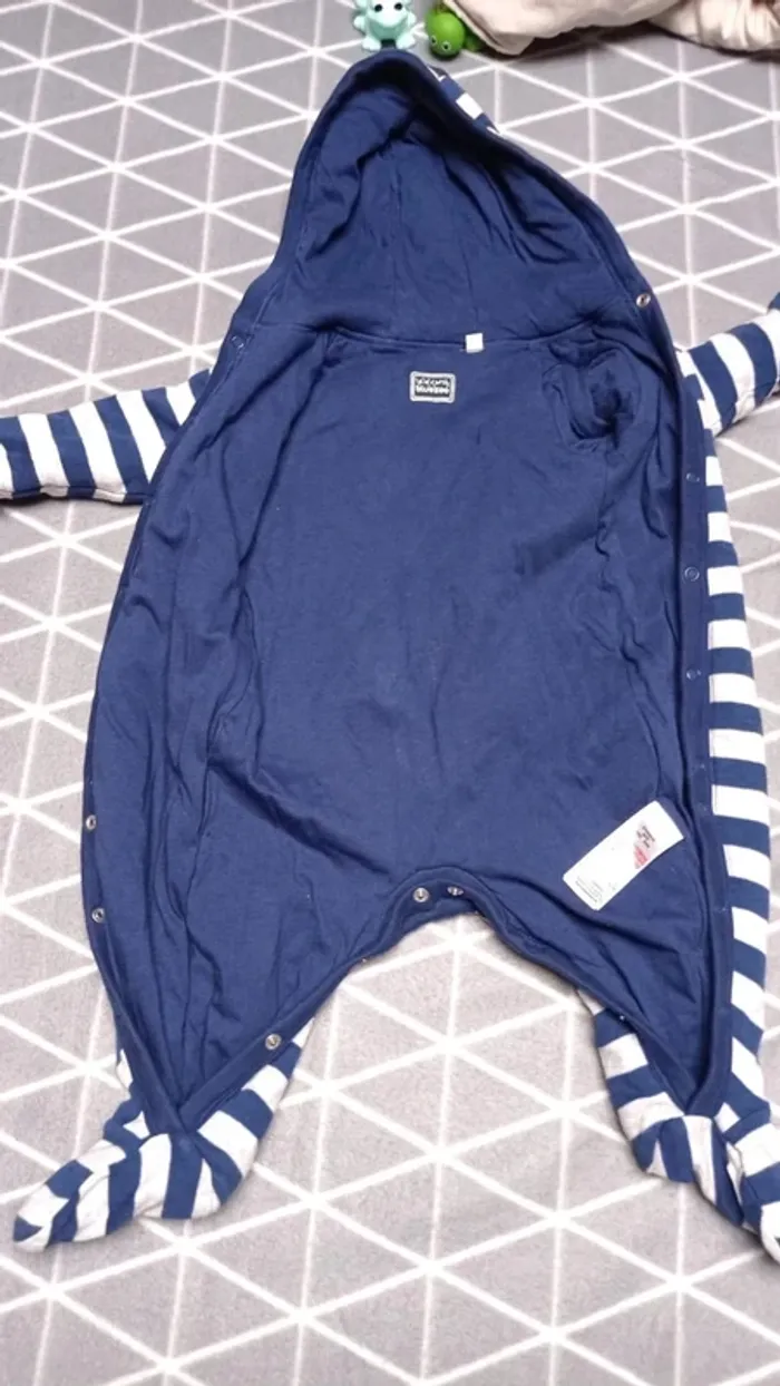 🦁Combinaison hiver, Blue Zoo, taille 6-9 mois 74cm - photo numéro 5