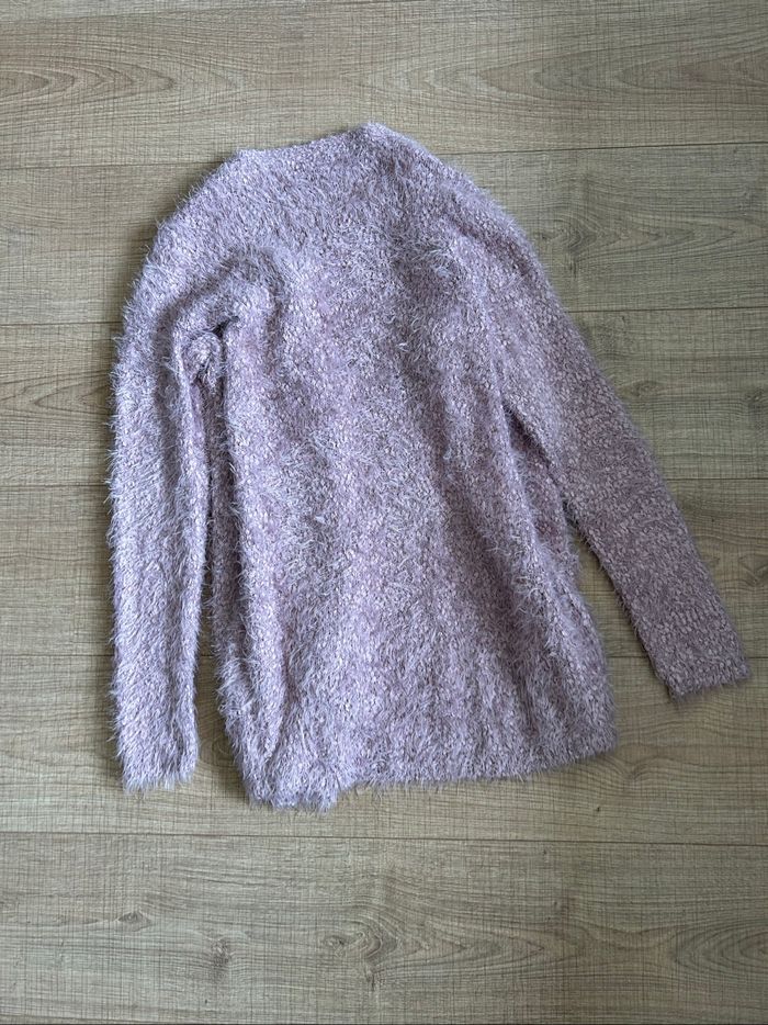 Gilet rose tout doux Street One taille française 38 bon état - photo numéro 9