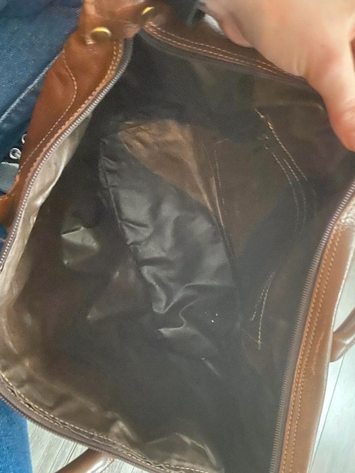 Magnifique sac cuir sarde véritable - photo numéro 3