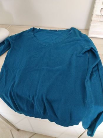 Pull bleu camaïeu XS. S