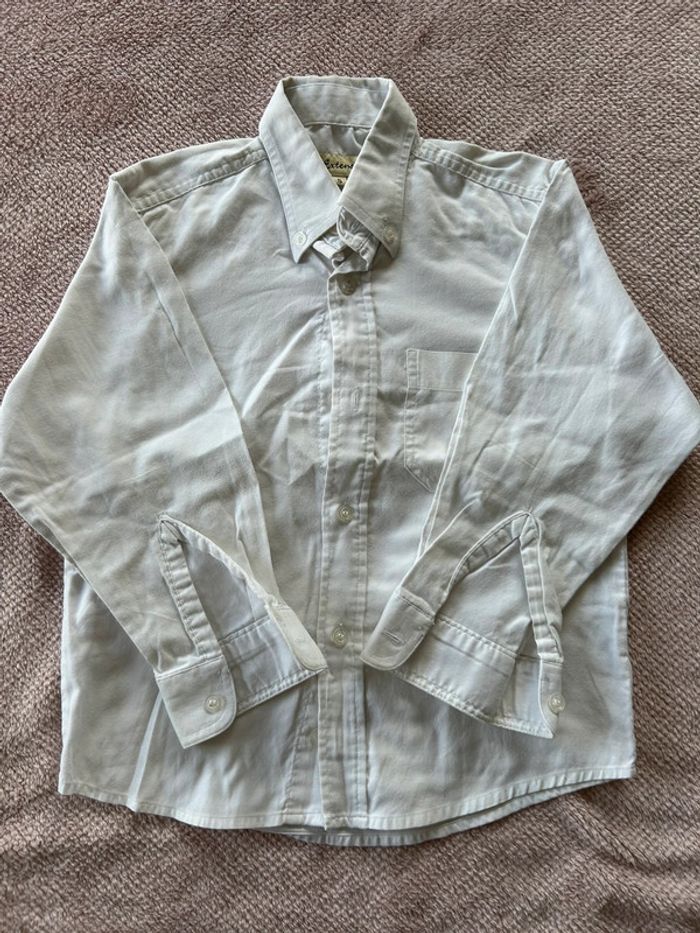 Chemise blanche in extenso 5 ans