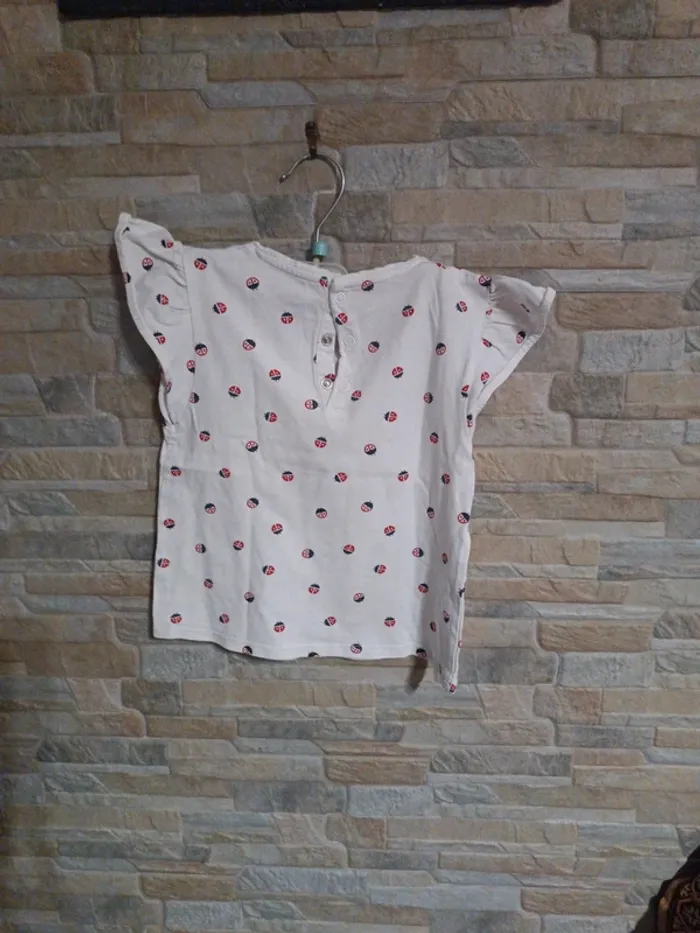 T-shirt coccinelles Obaïbi 3A - photo numéro 3