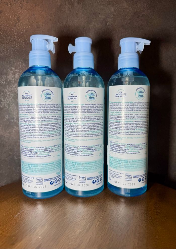 Eau nettoyante micellaire Bio - photo numéro 2