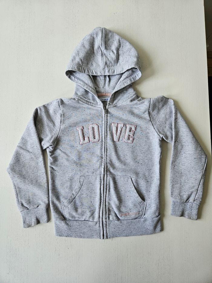 Gilet zippé fille 8 ans