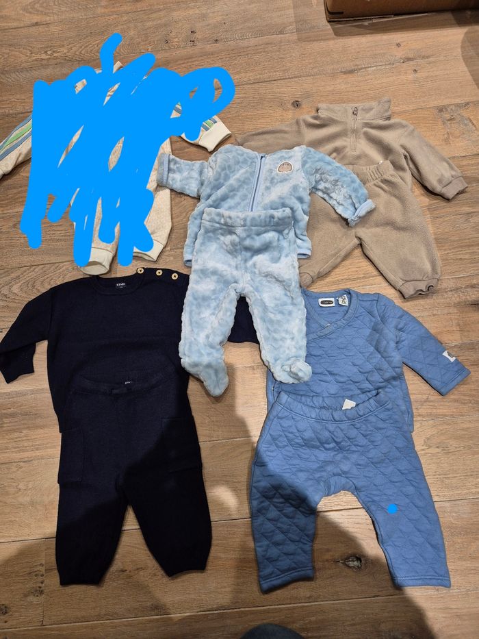 Lot vêtements bébé garçon 3-6 mois - photo numéro 5
