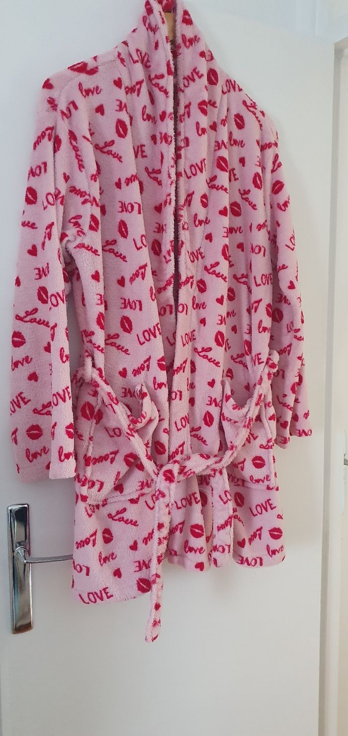 Peignoir d hiver à motif