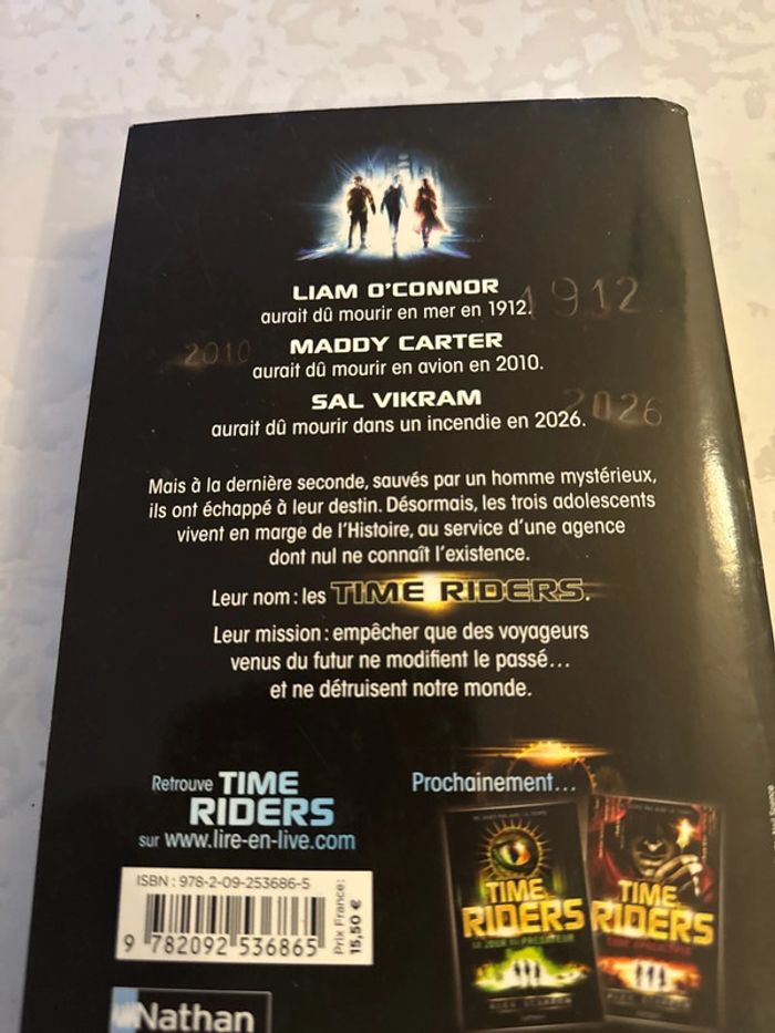 Livre Time riders - alex scarrow - photo numéro 7