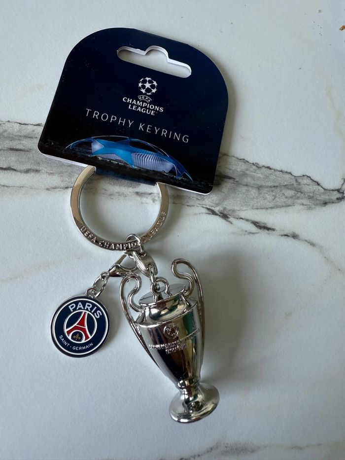 Porte-clés officiel PSG – Édition Limitée Vainqueur Ligue des Champions 🏆 - photo numéro 2