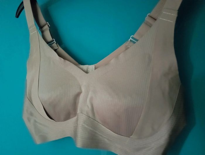 Soutien gorge/brassière extensible beige - photo numéro 7