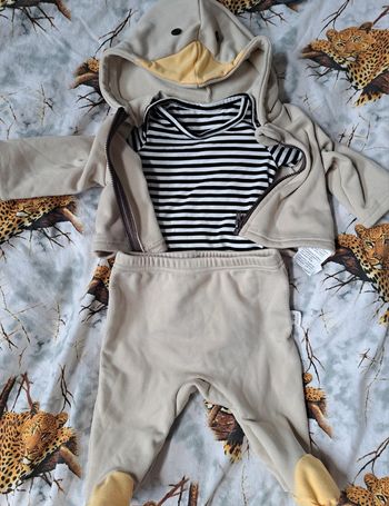 Ensemble bébé 3 pièce 0-1mois