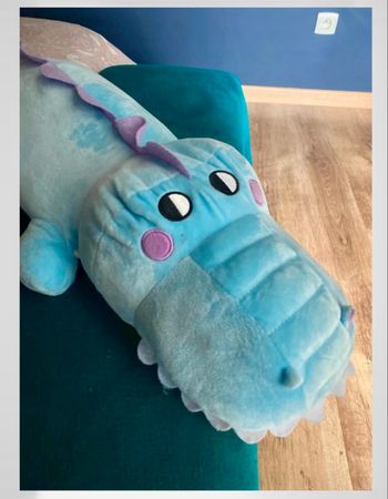 Peluche crocodile 65 cm King jouet - neuve