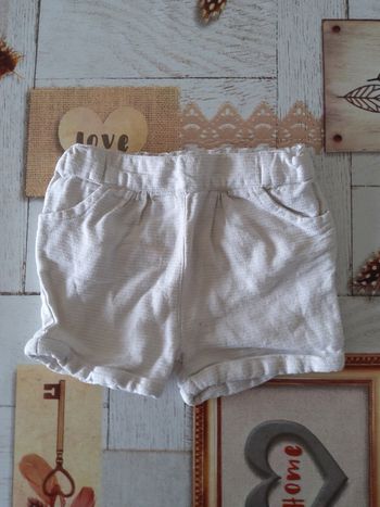 Short fille 18 mois