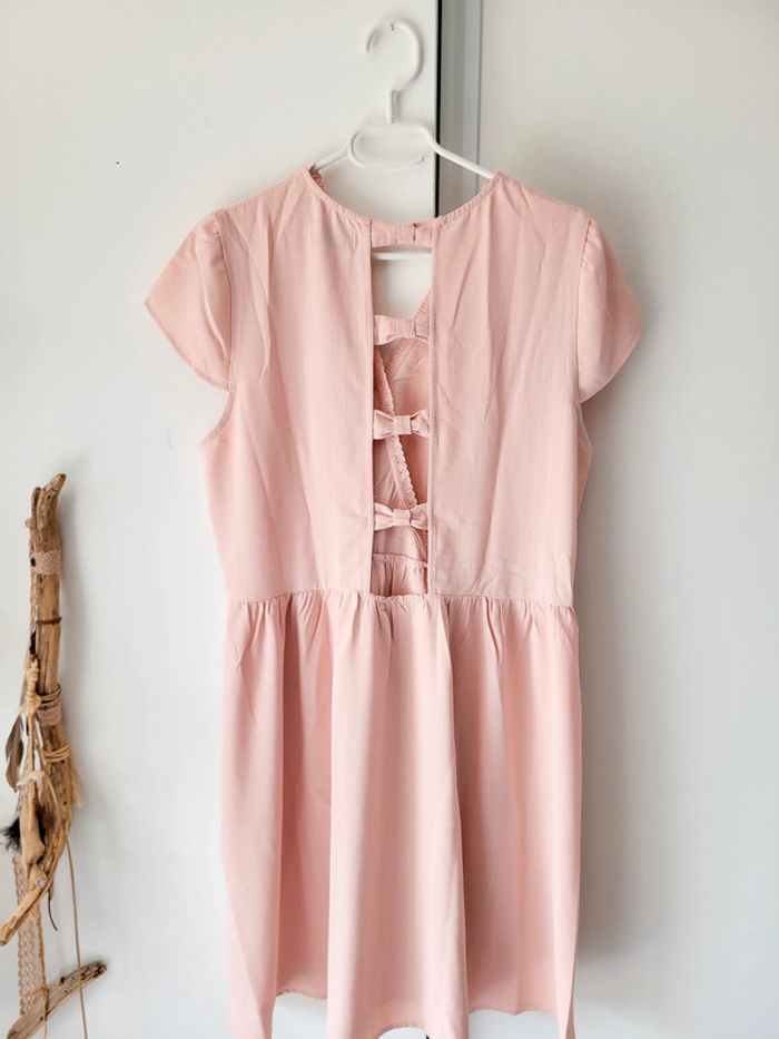 Robe courte rose femme – Molly Bracken - Taille L - photo numéro 4