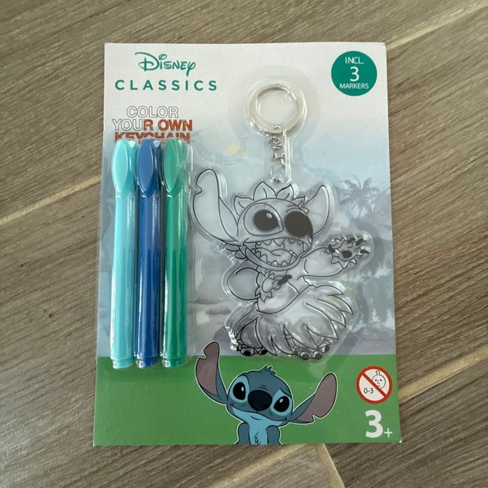 Porte clef loisir créatif à colorier Disney stitch neuf