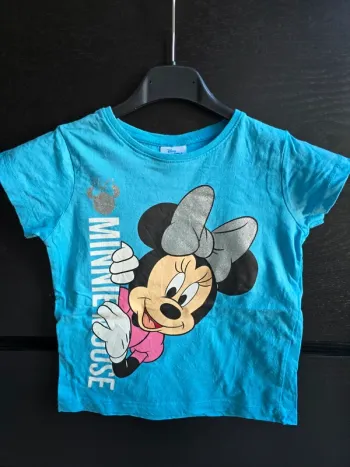Tee-shirt bleu Minnie Disney