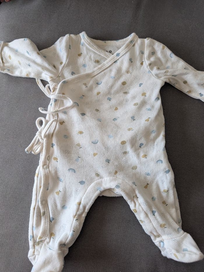 Pijama mixte 1 mois