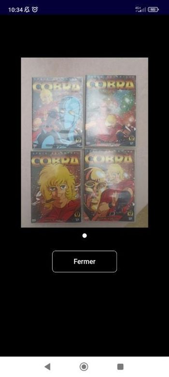 Lot de 4 DVD. Cobra