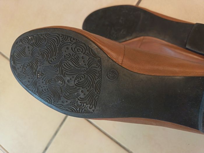 Ballerines marrons cuir T40 - photo numéro 7
