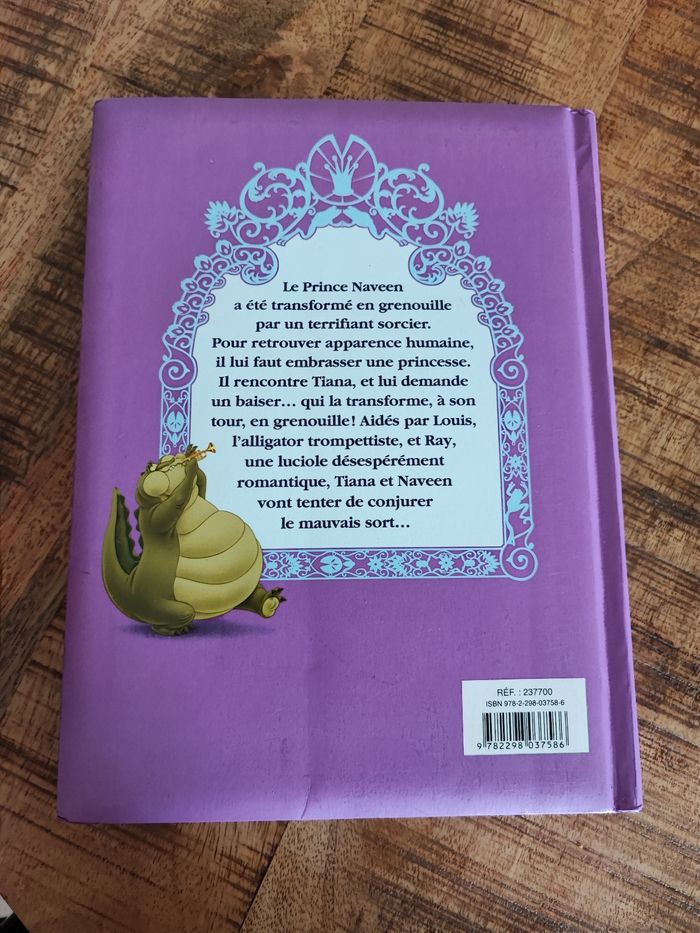 Livre Disney Princesse et la grenouille - photo numéro 2