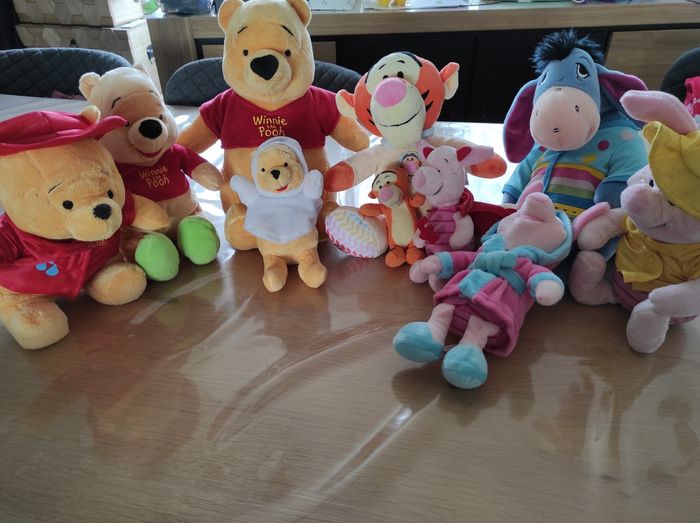 Lot peluche Winnie l'ourson