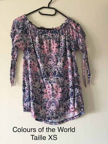 T-shirt multicolore Taille XS