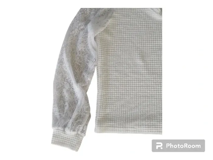 Pull shein taille M dentelle - photo numéro 2