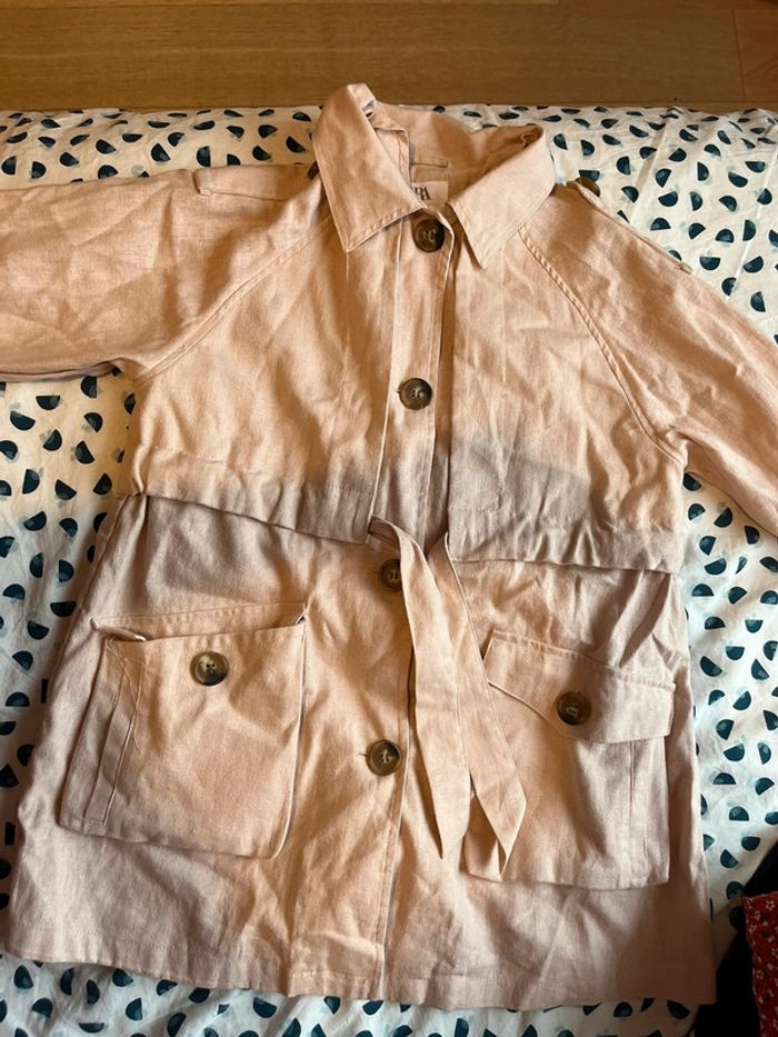Veste effet lin - photo numéro 2