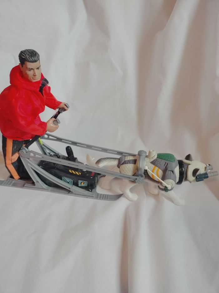 Figurine Action Man + Chien