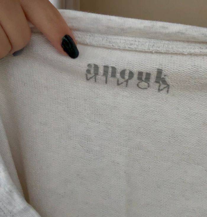 Sweat-shirt Anouk Ninon gris clair taille S parfait état - photo numéro 6