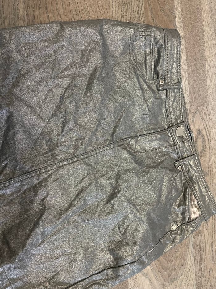 Jupe Morgan doré 38 très bon état - photo numéro 4