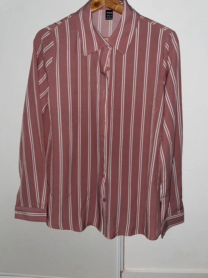 Chemise rose