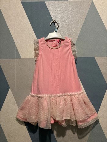 Robe rose, orchestra taille 18 mois