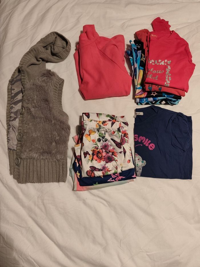 Lot vêtements fille